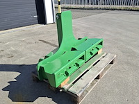 Gewichtdrager, john deere, groen, 2025 - afbeelding 2 van  7