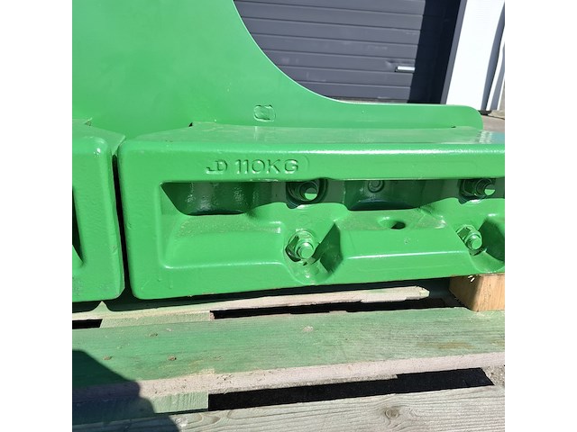 Gewichtdrager, john deere, groen, 2025 - afbeelding 7 van  7