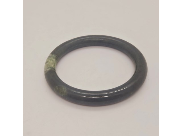 Gewichtige jade armband / bangle - afbeelding 3 van  4