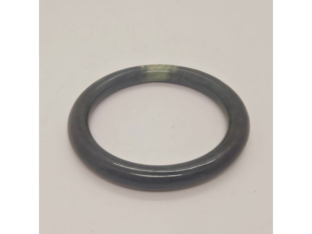 Gewichtige jade armband / bangle - afbeelding 4 van  4