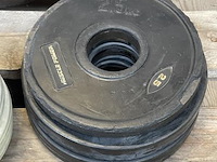 Gewichtsschijven - bankdrukken - afbeelding 2 van  8