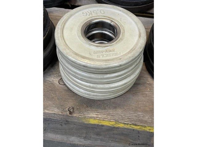 Gewichtsschijven - bankdrukken - afbeelding 3 van  8