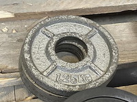 Gewichtsschijven - bankdrukken - afbeelding 7 van  8