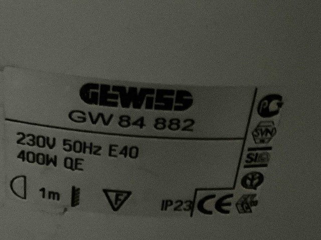 Gewiss gw84 882 industriele verlichting (8x) - afbeelding 5 van  5