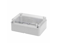 Gewiss ip56 transparent electric junction box 380 x 300 x 120 mm - gw 44 430 - afbeelding 2 van  5