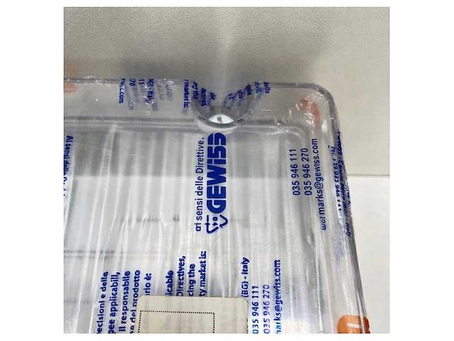 Gewiss ip56 transparent electric junction box 380 x 300 x 120 mm - gw 44 430 - afbeelding 3 van  5