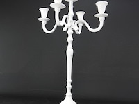 Gewitte ijzeren kandelaar - afbeelding 2 van  5