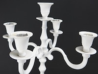 Gewitte ijzeren kandelaar - afbeelding 3 van  5