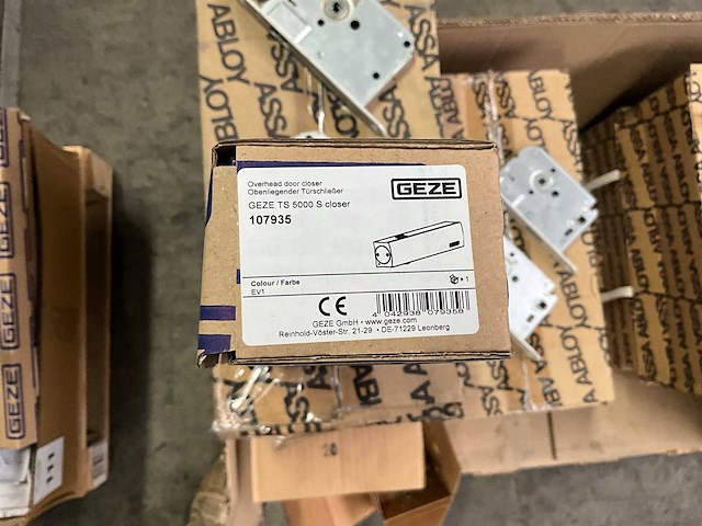 Geze ts 5000 s partij deurdrangers - afbeelding 4 van  4