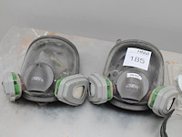 Gezichtsmaskers met 3m filters. - afbeelding 2 van  2