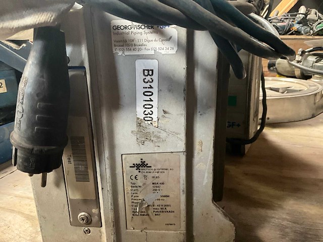+gf+ msa 400 plastic lasmachine - afbeelding 8 van  9
