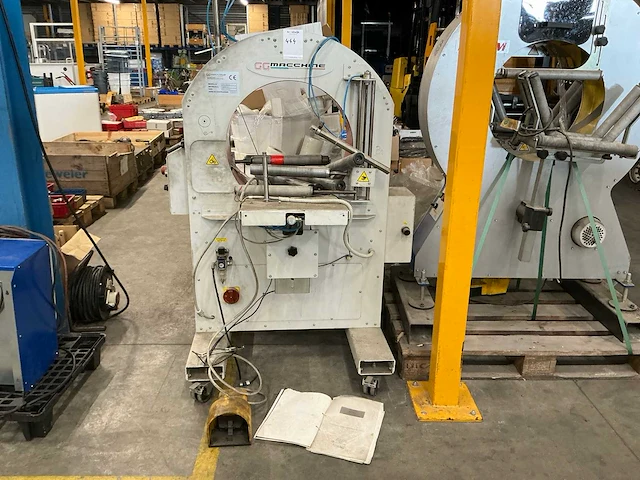 Gg macchine box 500a verpakkingsmachine / wikkelaar - afbeelding 2 van  18