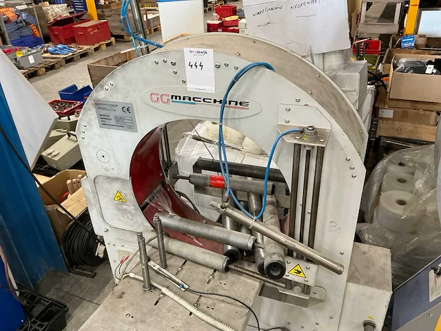 Gg macchine box 500a verpakkingsmachine / wikkelaar - afbeelding 4 van  18