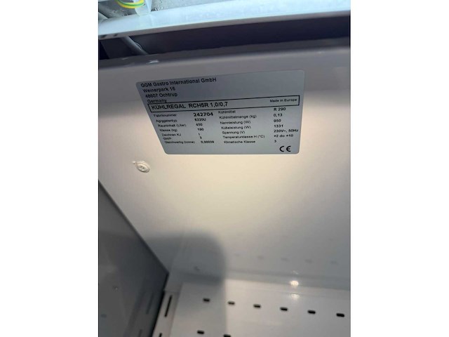 Ggm 242704 wandkoeling - afbeelding 1 van  1