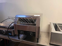 Ggm gastro - dtkb200 - professionele doorloopbroodrooster