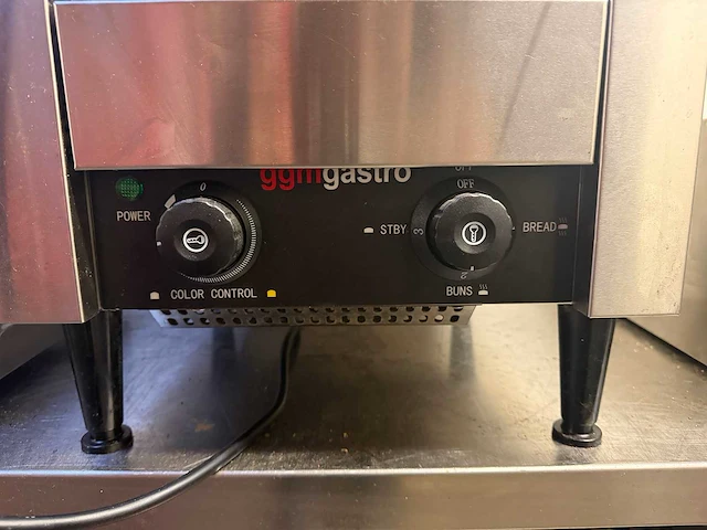 Ggm gastro - dtkb200 - professionele doorloopbroodrooster - afbeelding 6 van  6