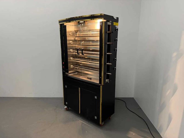 Ggm gastro - ehge530 - elektrische kippengrill - afbeelding 3 van  15