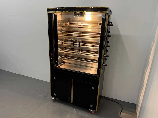 Ggm gastro - ehge530 - elektrische kippengrill - afbeelding 1 van  15