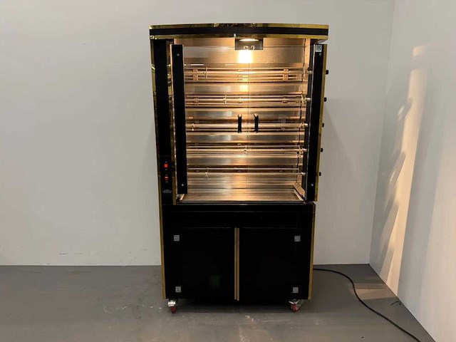 Ggm gastro - ehge530 - elektrische kippengrill - afbeelding 2 van  14