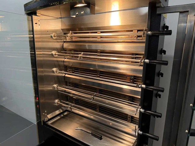 Ggm gastro - ehge530 - elektrische kippengrill - afbeelding 12 van  14