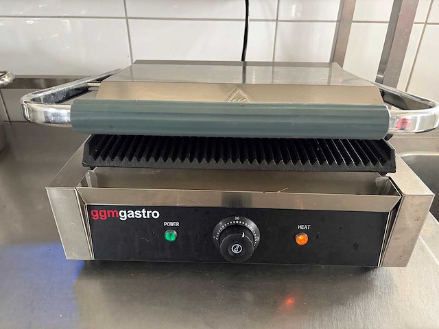 Ggm gastro - kgkb 200 - contactgrill - afbeelding 2 van  4