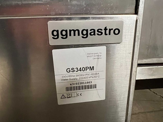 Ggm gastro - korvenvaatwasmachine - afbeelding 3 van  3