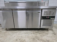 Ggm gastro - kts187and - rvs 3 deurs koelwerkbank