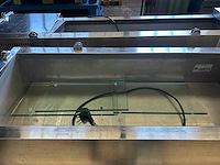 Ggm gastro - rvs gekoelde opzetvitrine / koelbuffet - afbeelding 1 van  1