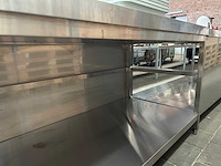 Ggm gastro - rvs werktafel met onderblad - afbeelding 2 van  5