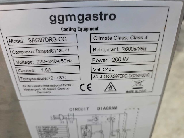 Ggm gastro - sa697drg-og - rvs saladette - afbeelding 3 van  11