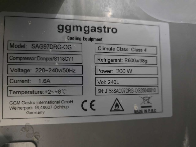 Ggm gastro - sa697drg-og - rvs saladette - afbeelding 7 van  11