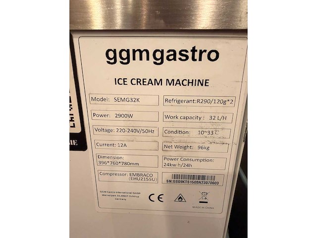 Ggm gastro - semg32k - softijsmachine - afbeelding 2 van  4