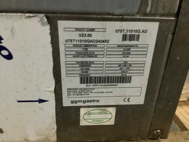 Ggm gastro - vaatwasser - afbeelding 2 van  10