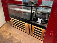 Ggm gastro - verwarmde verkoopcounter met kassa - afbeelding 4 van  17