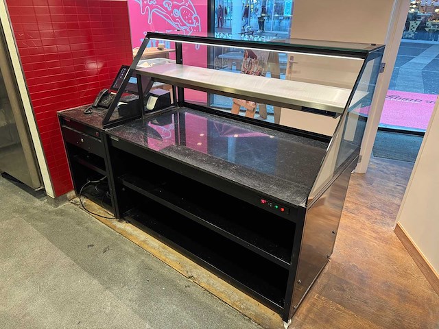 Ggm gastro - verwarmde verkoopcounter met kassa - afbeelding 10 van  17