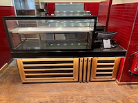 Ggm gastro - verwarmde verkoopcounter met kassa - afbeelding 12 van  17