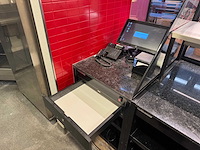 Ggm gastro - verwarmde verkoopcounter met kassa - afbeelding 17 van  17