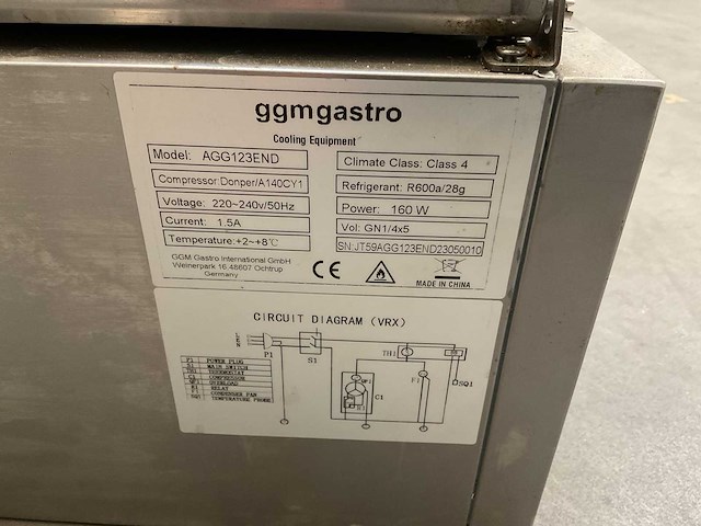 Ggm gastro agg123end opzetkoelvitrine - afbeelding 4 van  4