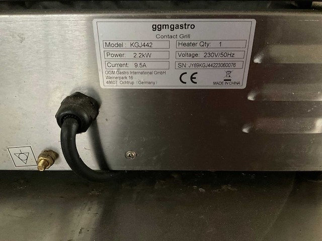 Ggm gastro kgj 442 grill - afbeelding 3 van  3