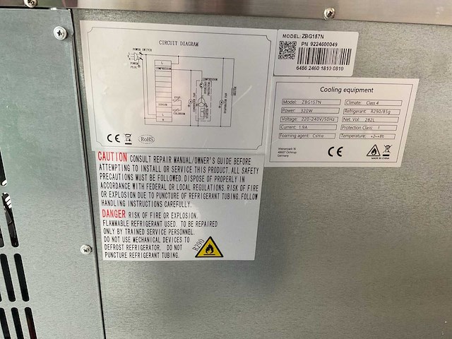 Ggm gastro koelwerkbank met saladette - afbeelding 4 van  4