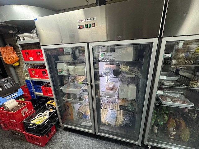 Ggm gastro ks1400g 2x + ts1400g 2 koelkasten & 1 vriezer (3x) - afbeelding 5 van  17