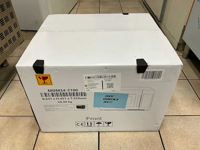 Ggm gastro mdm34-2100 magnetron - afbeelding 2 van  2