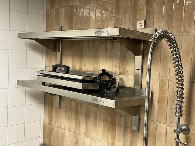 Ggm gastro rvs wandschap (8x) - afbeelding 2 van  2