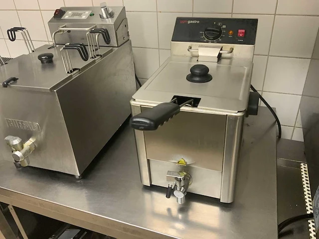 Ggmgastro - efh8 - friteuse 26x41x30 cm - afbeelding 3 van  4
