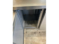 Ggmgastro - zbs157 - voorbereidingstafel eco - 1360mm - 2 deuren - voor 7x gn 1/3 - afbeelding 8 van  10