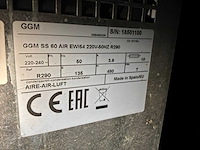 Ggmgastro 60air ewi54 ijsblokjesmachine - afbeelding 6 van  6