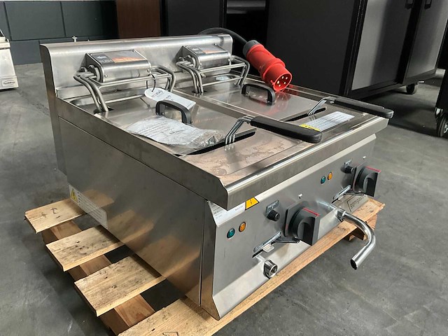 Ggmgastro efb663h-10+10 dubbele friteuse - afbeelding 5 van  11