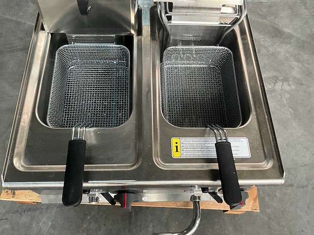 Ggmgastro efb663h-10+10 dubbele friteuse - afbeelding 10 van  11