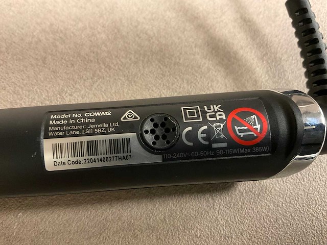 Ghd cowa12 creatieve curl wand krultang zonder klem - afbeelding 3 van  3
