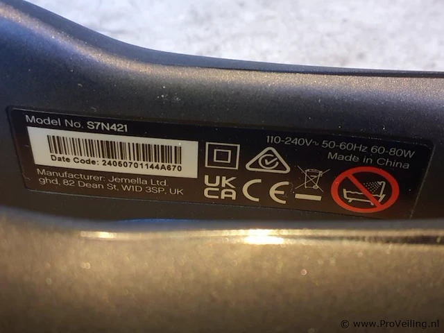 Ghd max brede stijltang s7n421 - afbeelding 4 van  4